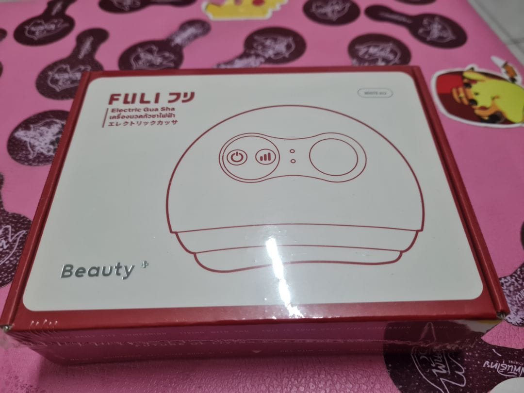 Customer photo review of รายการแฉแนะนำ | เครื่องนวดกัวซาไฟฟ้าบำบัดผิว ด้วยหินธรรมชาติ | FULI Natural Stone Electric Gua Sha