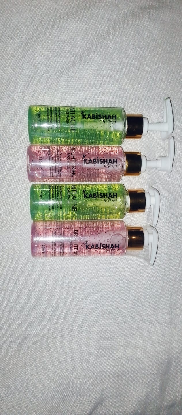 Customer photo review of Face Wash Bundle: Clear & Bright Face Fusion