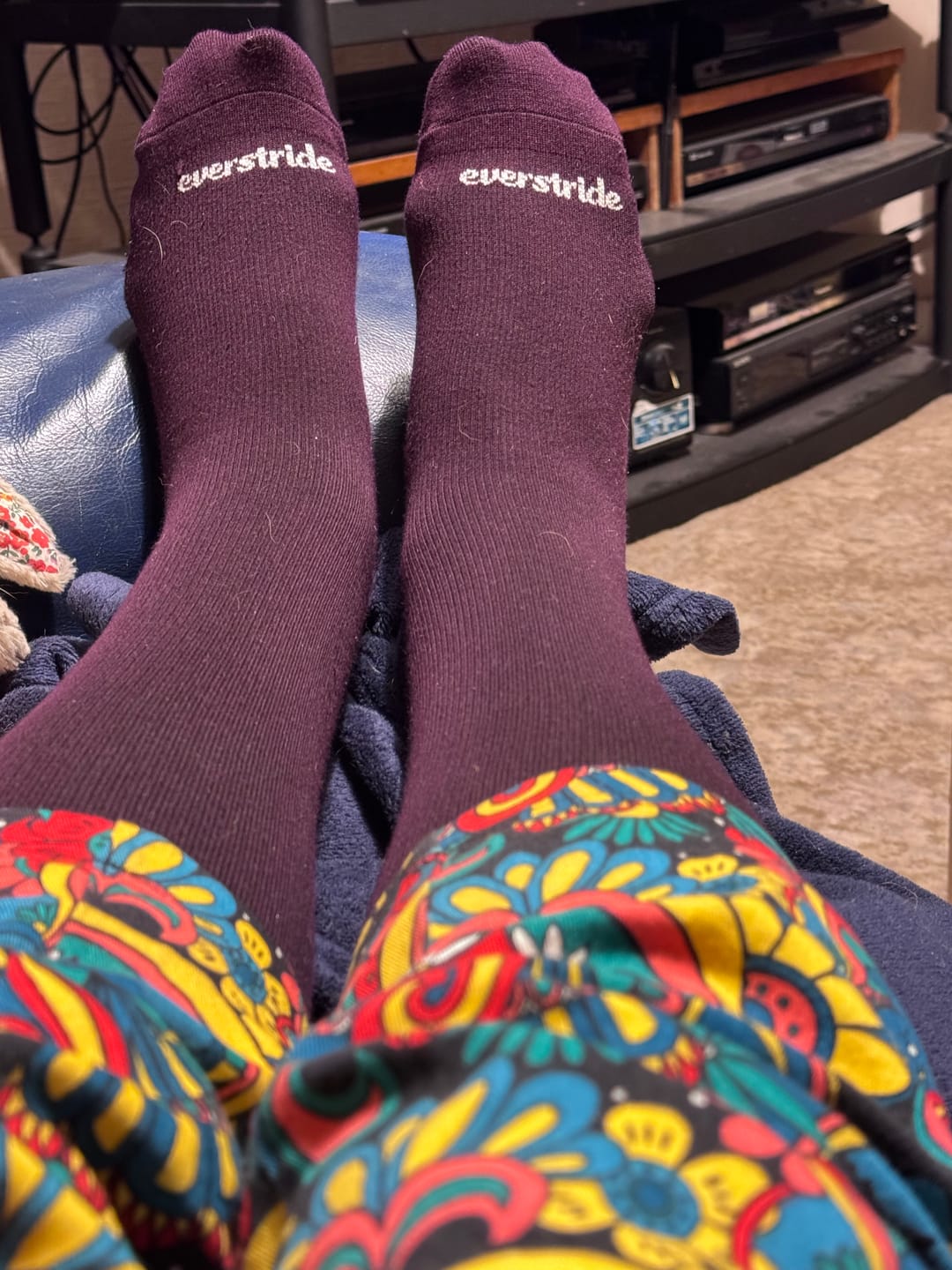 Customer photo review of Everstride™ Bamboo Compression Socks