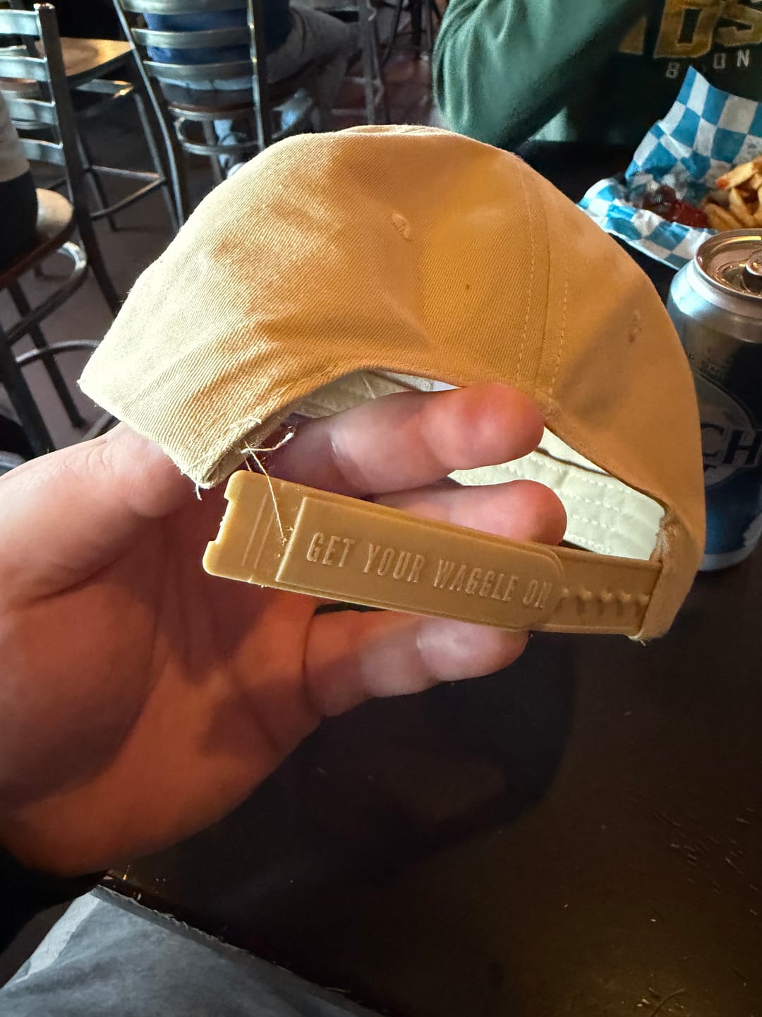 Customer photo review of Steer Corduroy Brim Hat