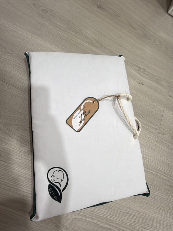 Customer photo review of Getha Sleepy Kids Latex Pillow