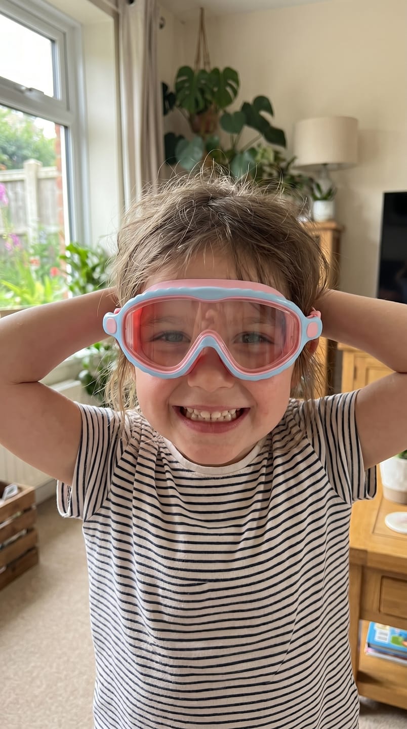 Customer photo review of Lunettes de piscine Gloovi™