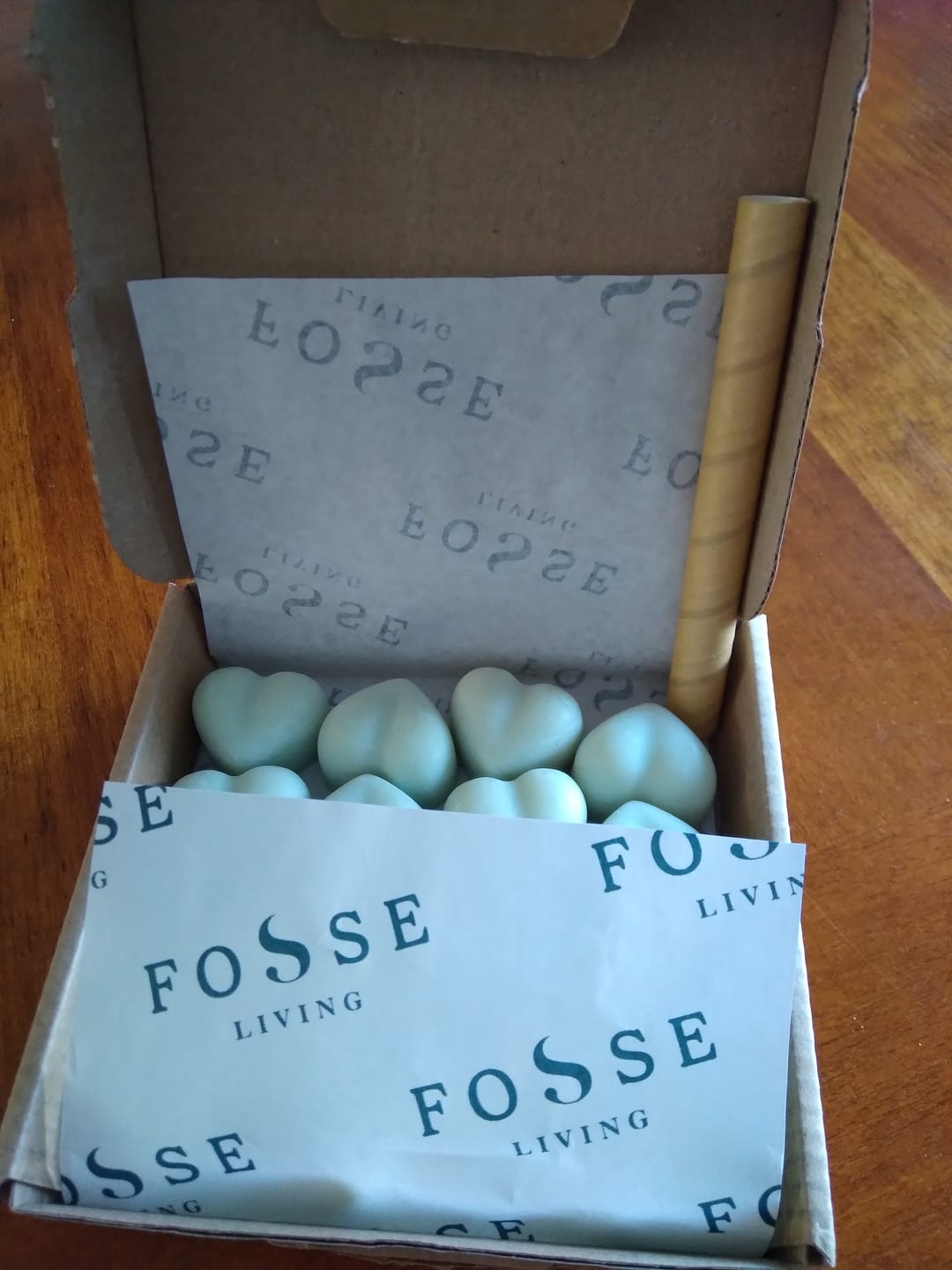 Customer photo review of Lime, Basil & Mandarin Wax Melts - 16 Pack