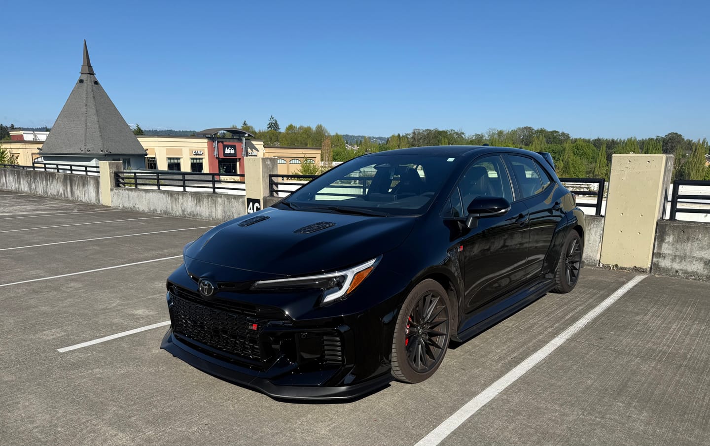 Customer photo review of 2025-Up Toyota GR Corolla GR Style 3PCs Front Splitter Lip