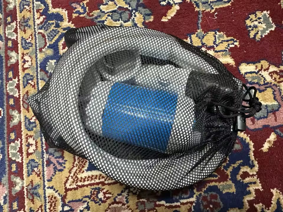 Customer photo review of Elektrische Campingduschpumpe – 5000mAh Akku mit Digitalanzeige