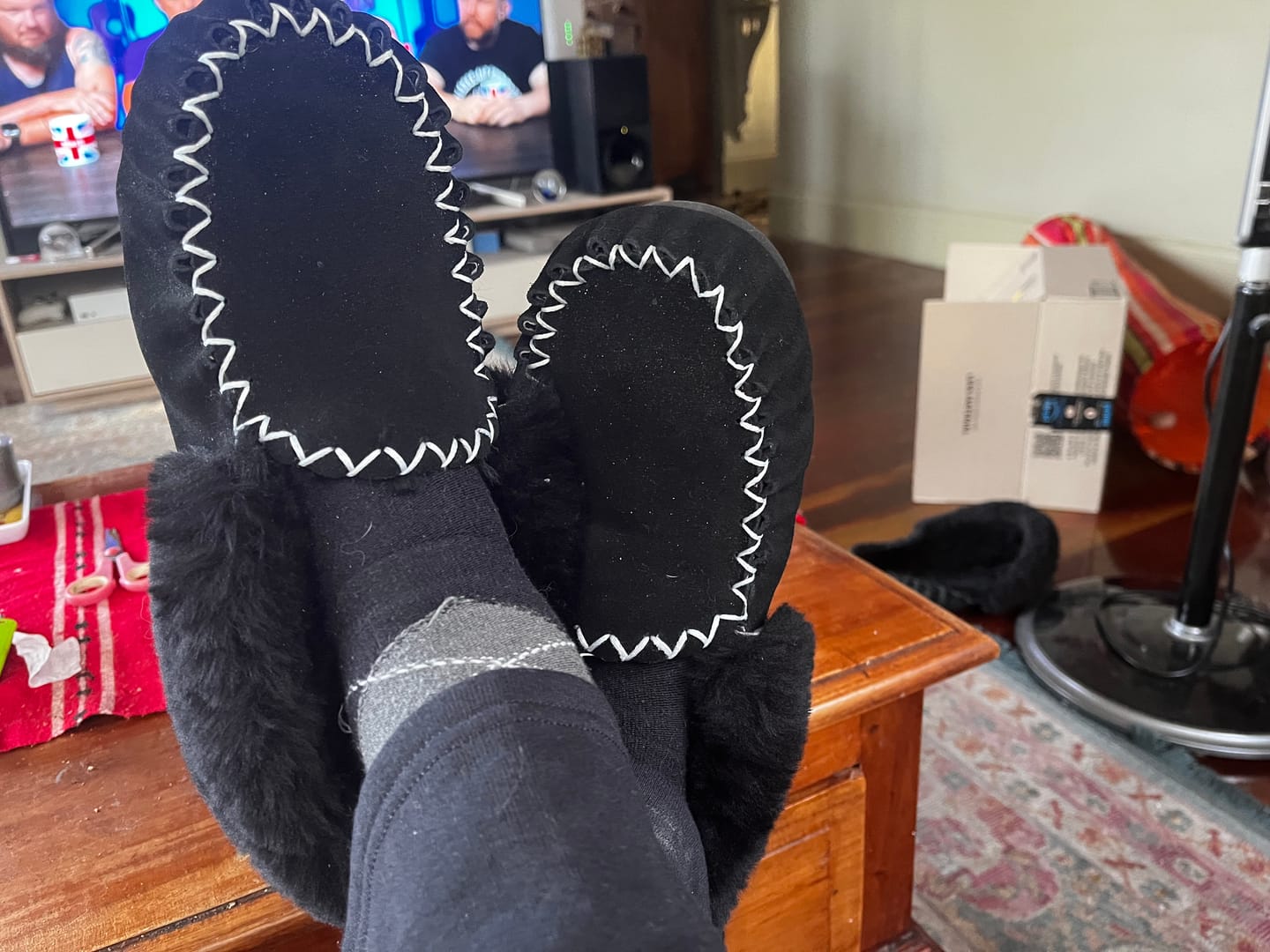 Customer photo review of Traditional Moccasin