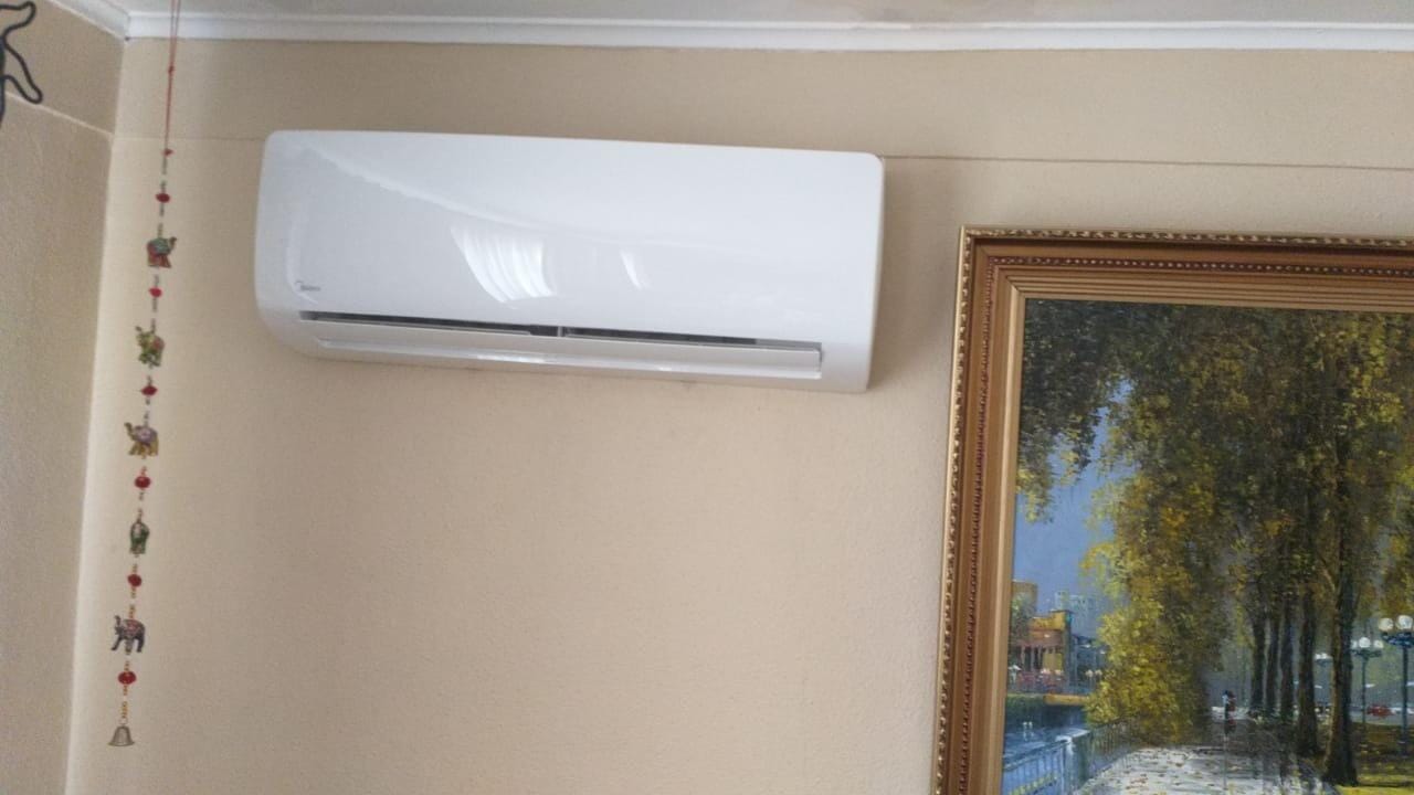 Customer photo review of Desinstalación de aire acondicionado