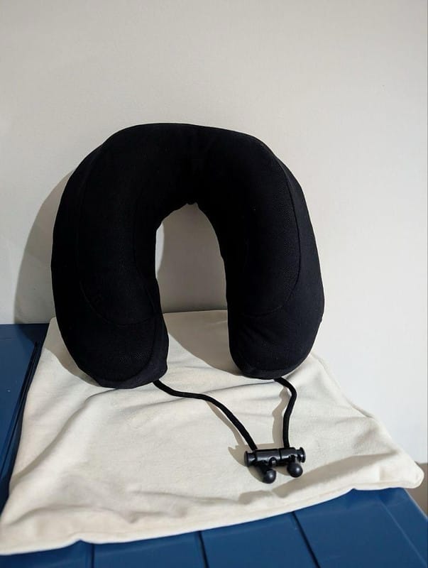 Customer photo review of Smart Neck Latex Pillow - Large