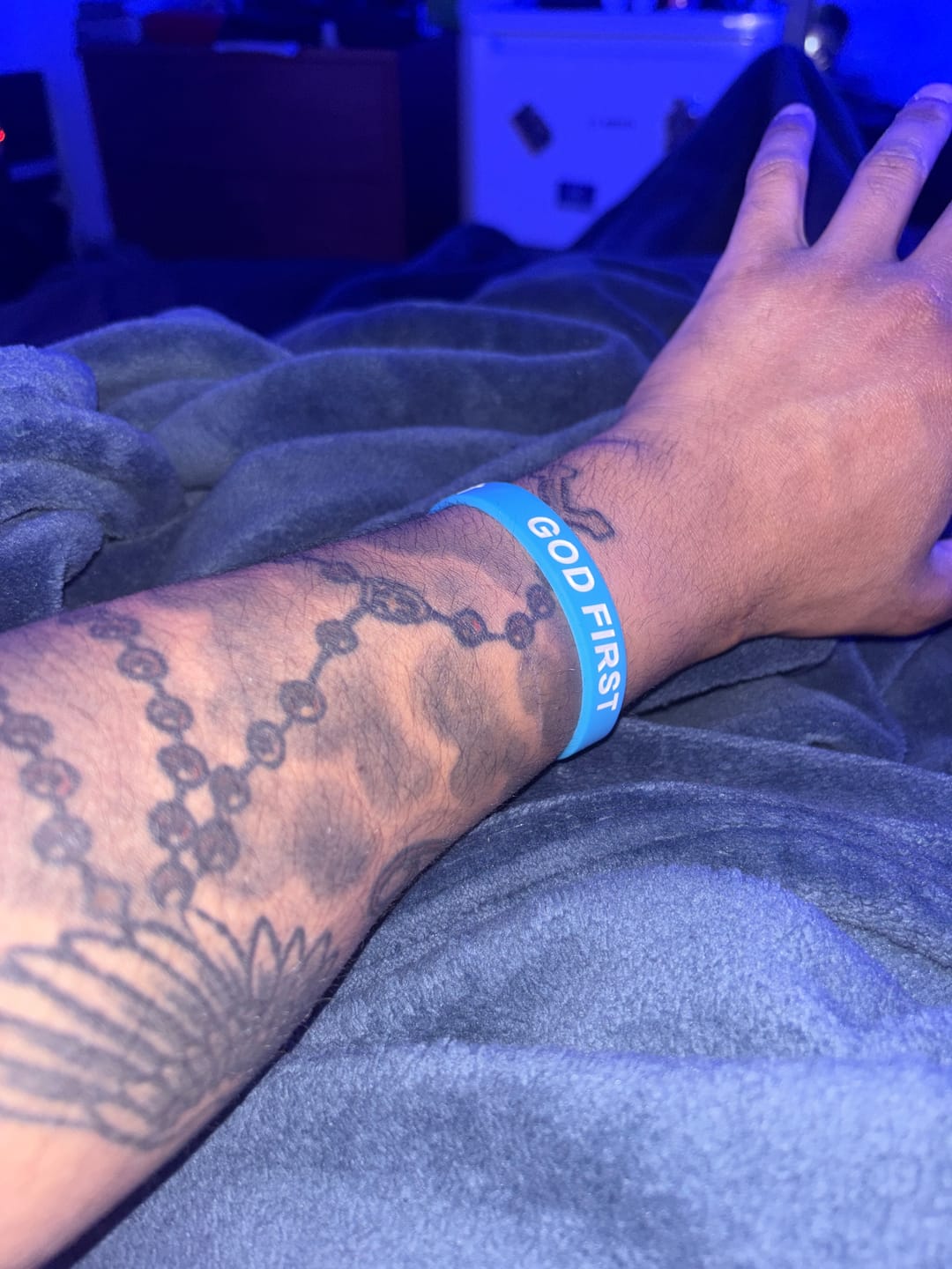 Customer photo review of Rubber Bracelet 2-Pack