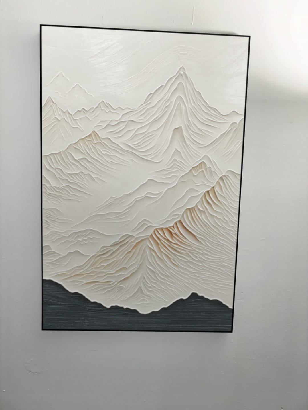 Customer photo review of Mountain Textured Canvas Art  #MO005