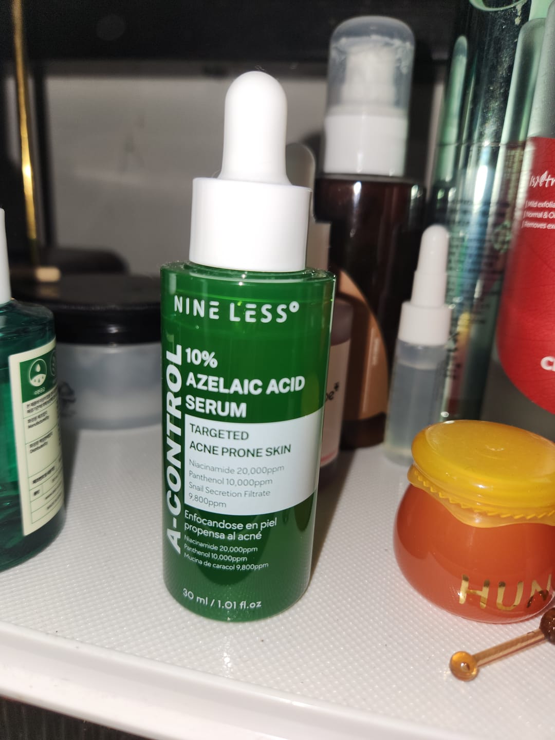 Customer photo review of A-control 10% Azelaic Acid Serum