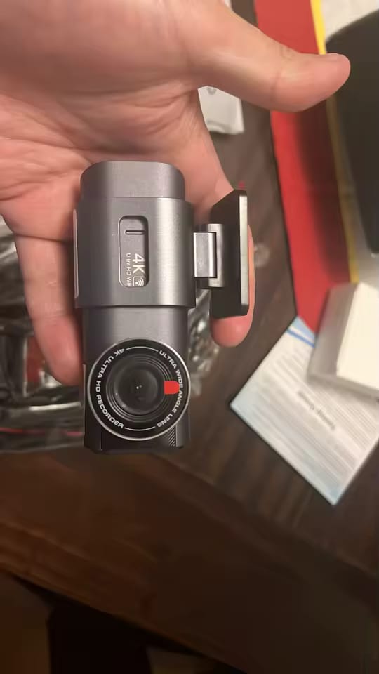 Customer photo review of 4K Dash Cam with Night Vision, Wi-Fi, GPS & 24H Parking Monitor
