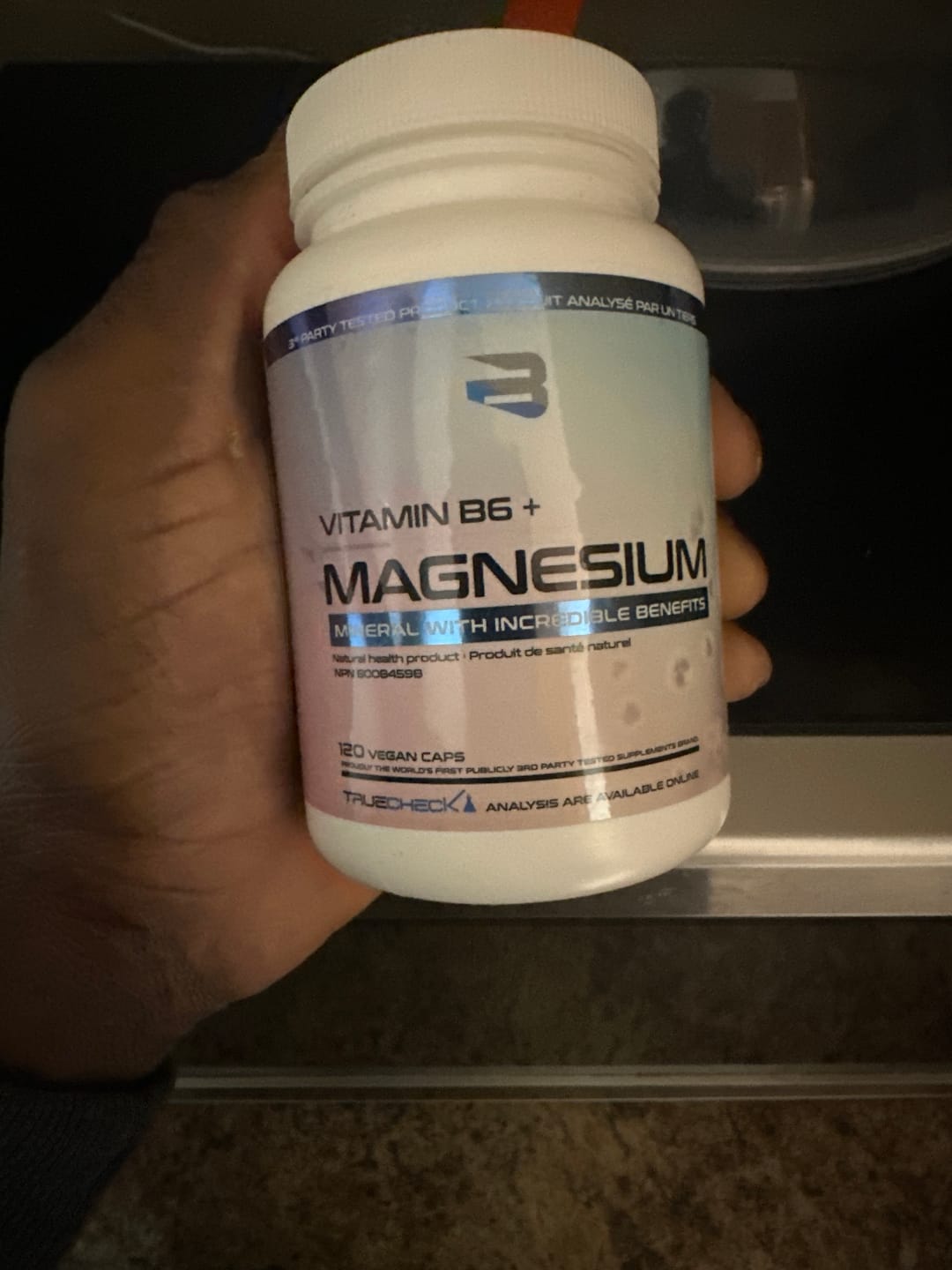 Customer photo review of Magnesium + B6