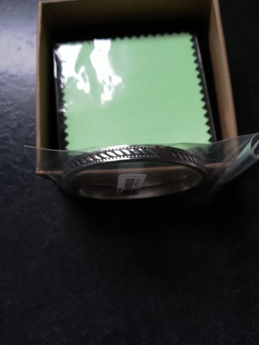 Customer photo review of Somba - Bracelet Jonc Argent