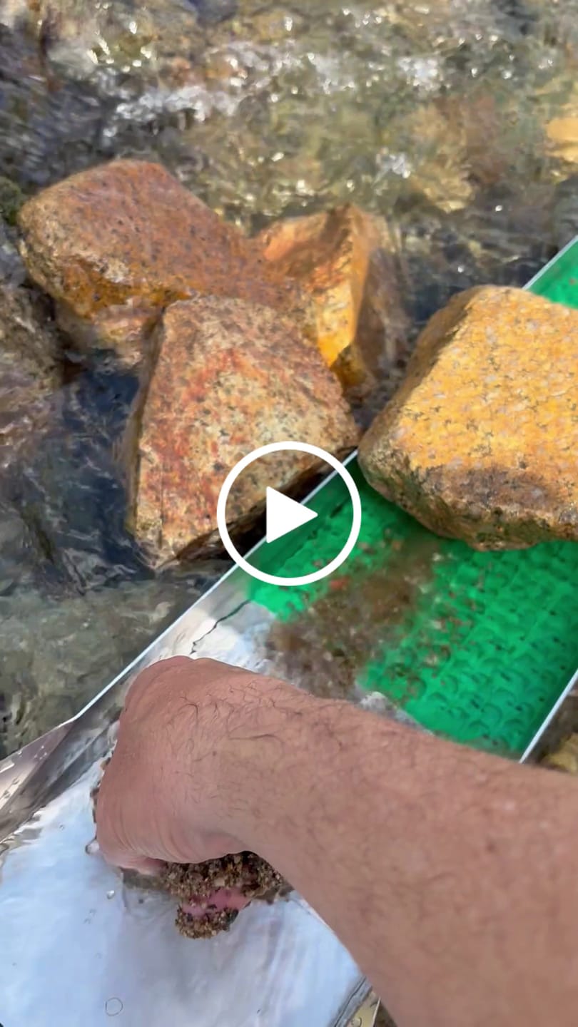 Customer video review of 6X30 Trek Gold Sluice Box | Gold Prospecting Equipment