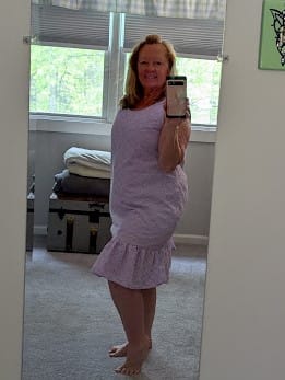 Customer photo review of Mermaid Embroidery Dress