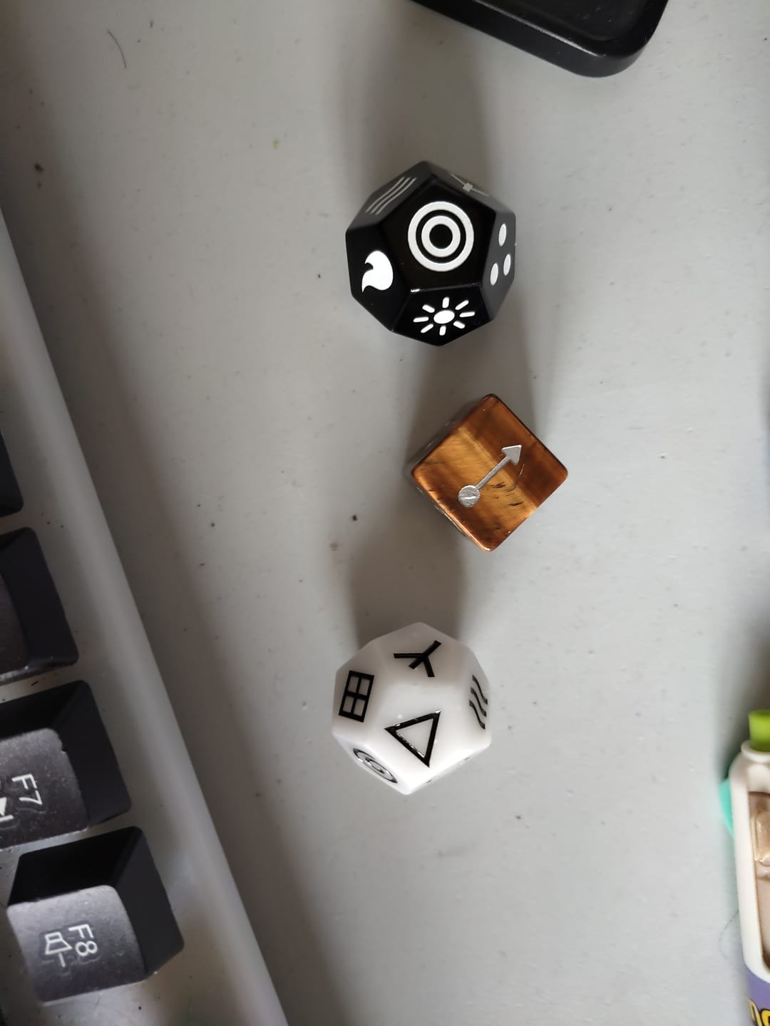 Customer photo review of Prima Materia - an alchemical oracle for solo role-playing, worldbuilding, and creative inquiry
