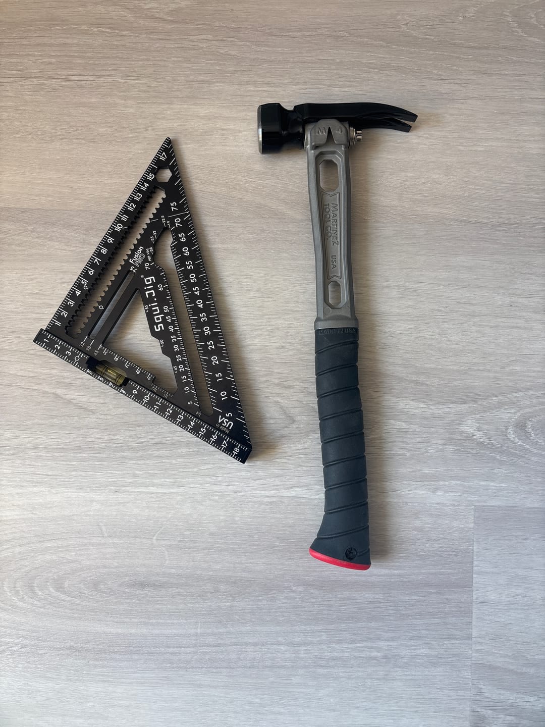 Customer photo review of Martinez Tools | M4 12oz Classic Titanium Finishing Hammer