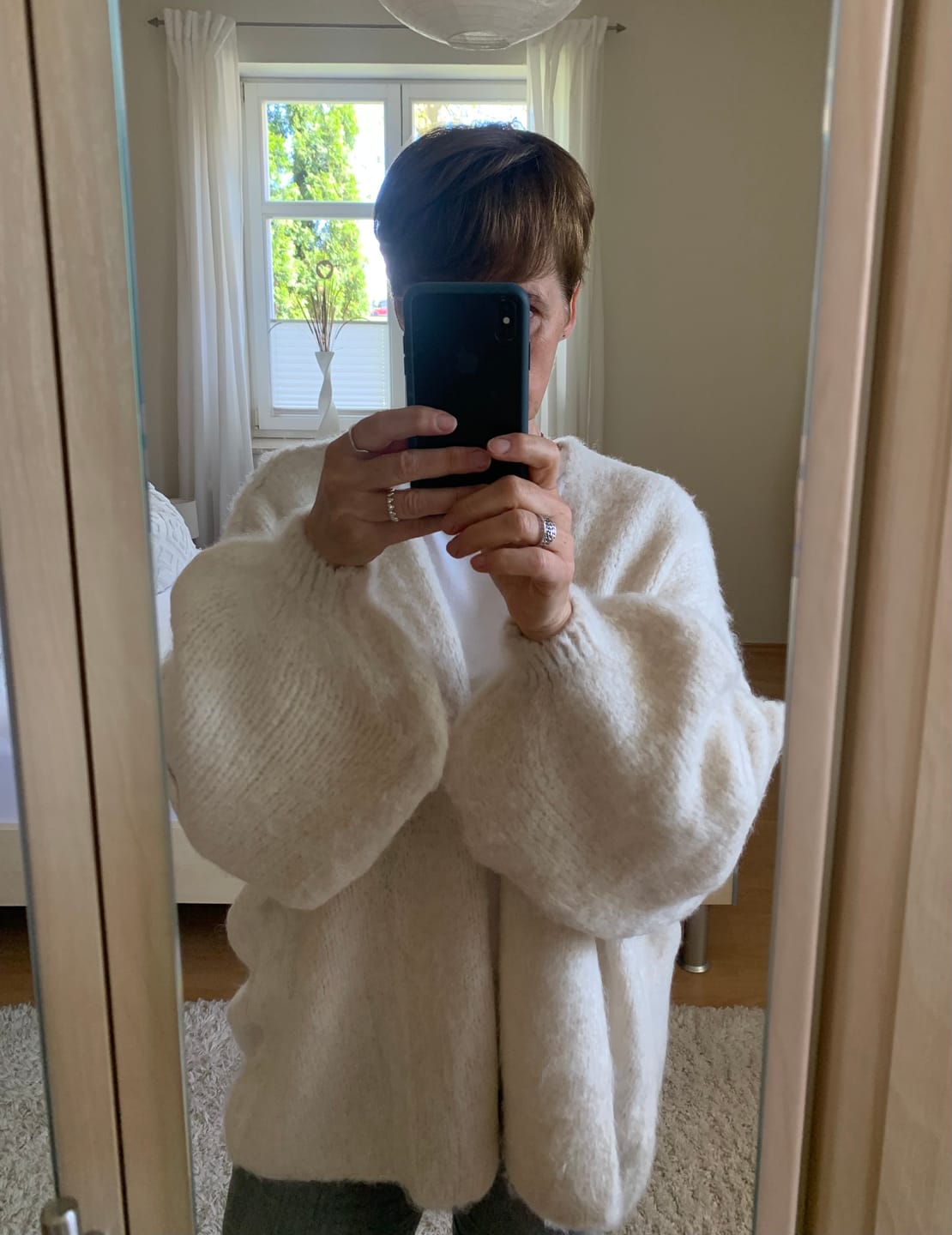 Customer photo review of Casual Oversized Cardigan