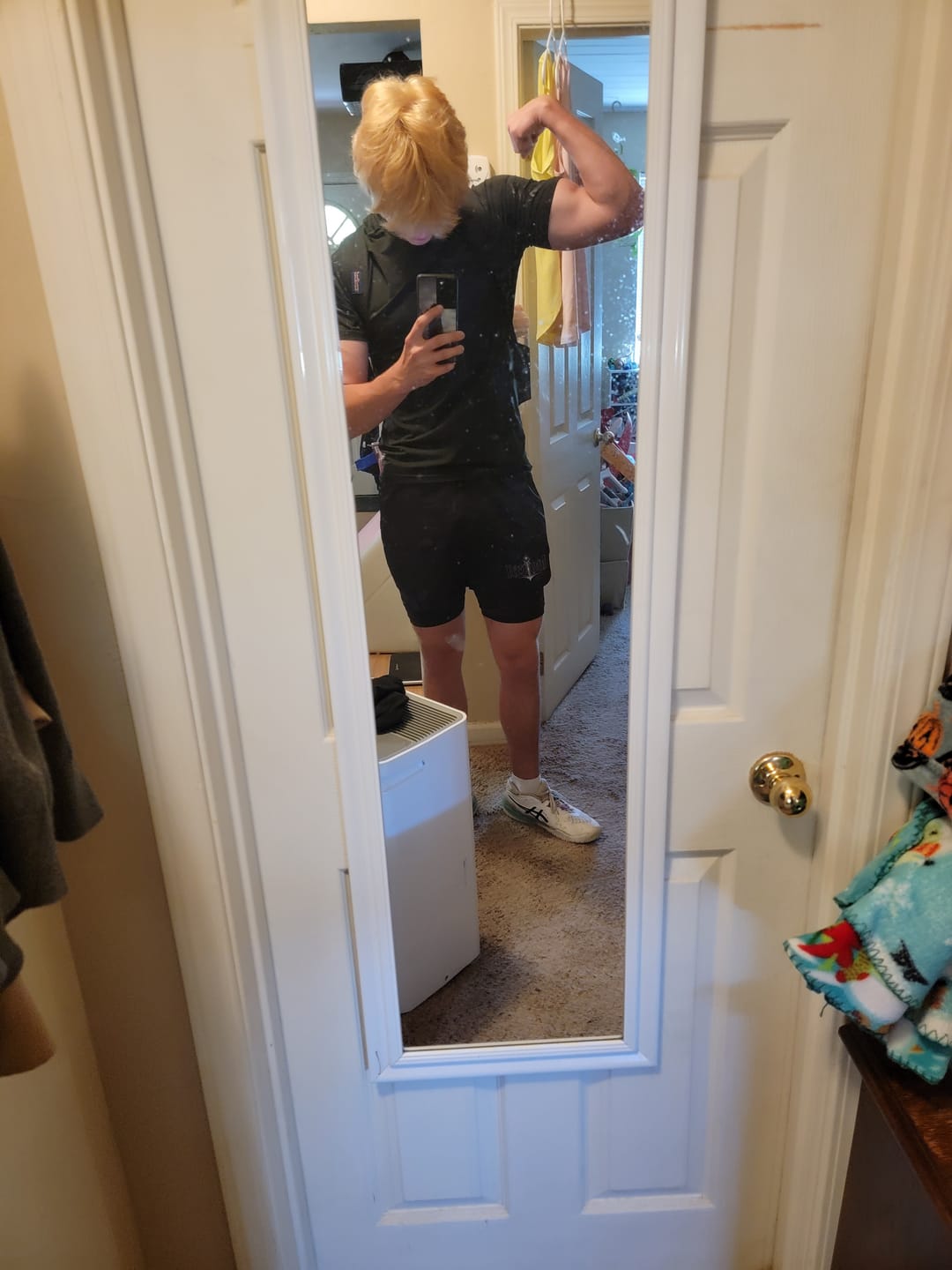 Customer photo review of Founding Compression Tee