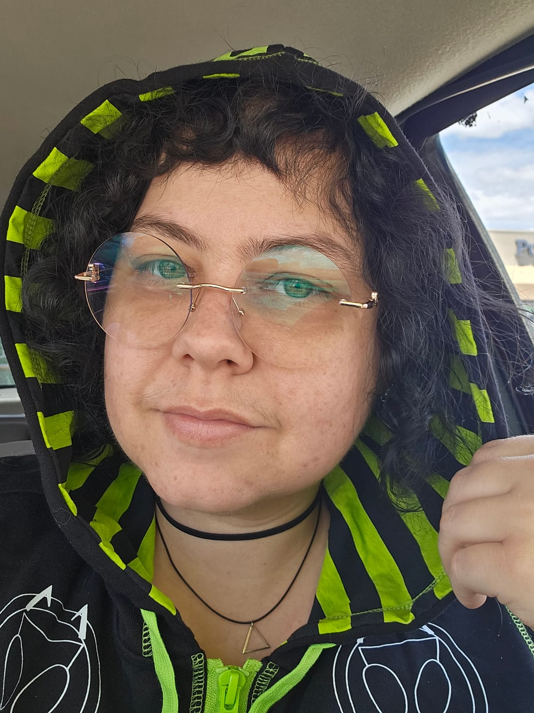 Customer photo review of Coco Eyeglasses