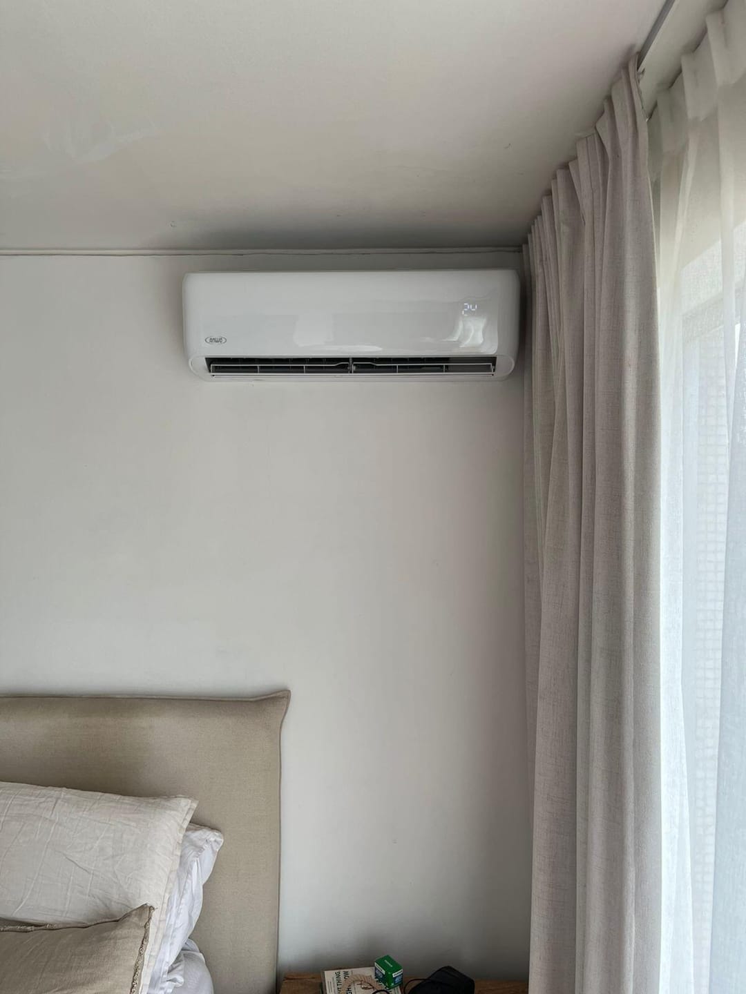Customer photo review of Instalación Residencial Split Muro