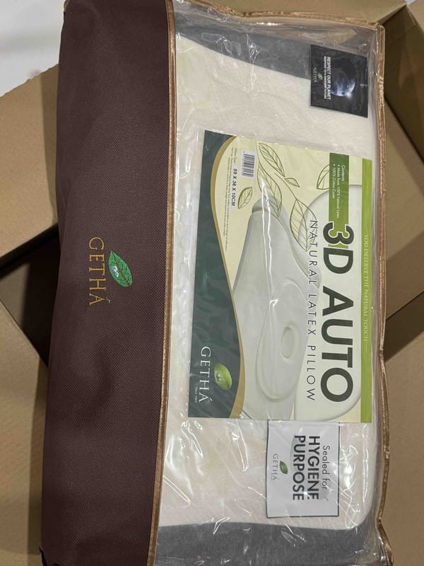 Customer photo review of Getha 3D Auto Latex Pillow