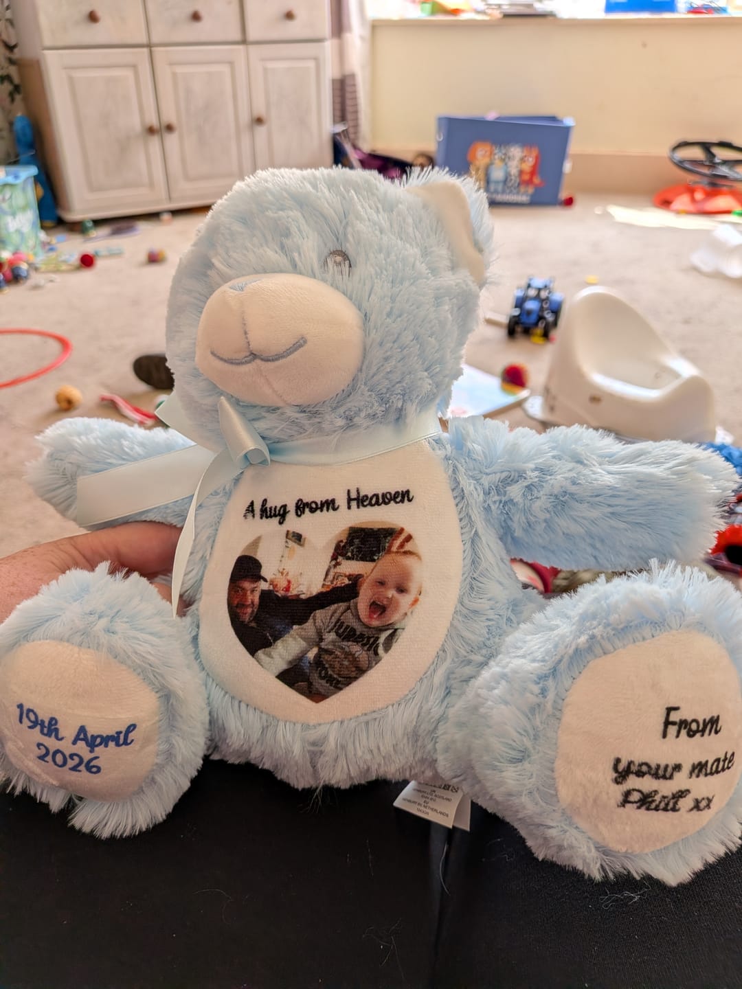 Customer photo review of Item Personalization