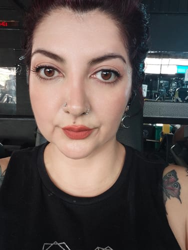 Customer photo review of TINTA DE MAQUILLAJE | SERUM TINTED