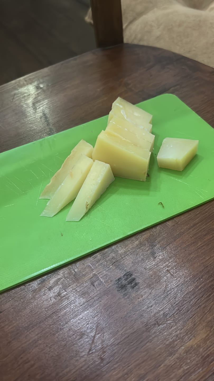 Customer photo review of Queso Añejo de Oveja