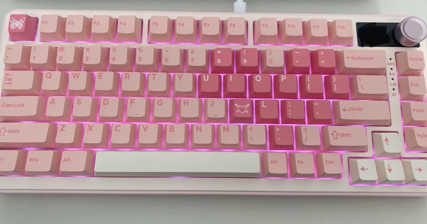 Customer photo review of YUNZII B75 Pro Max Mekanik Klavye