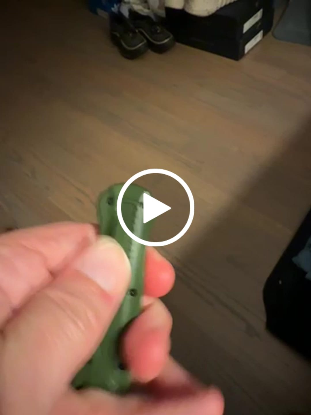 Customer video review of VT Black Rocket Mini OTF Knife