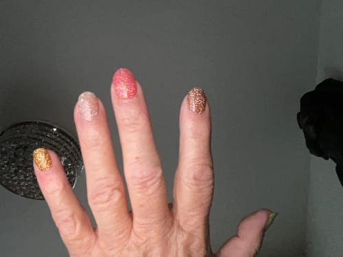 Customer photo review of Glowdip Alles-in-één Manicure Set