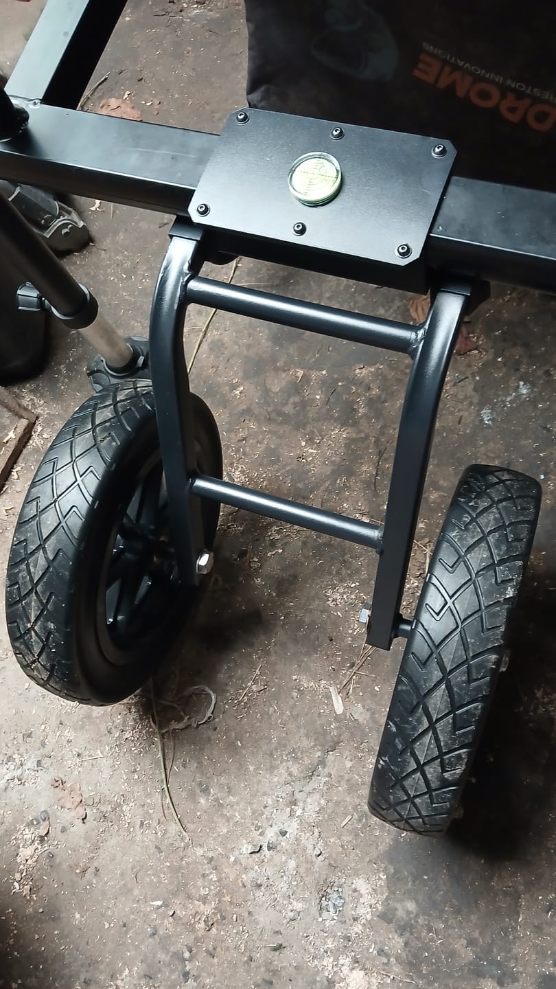 Customer photo review of ABSOLUTE 36 FEEDER CHAIR WHEEL KIT