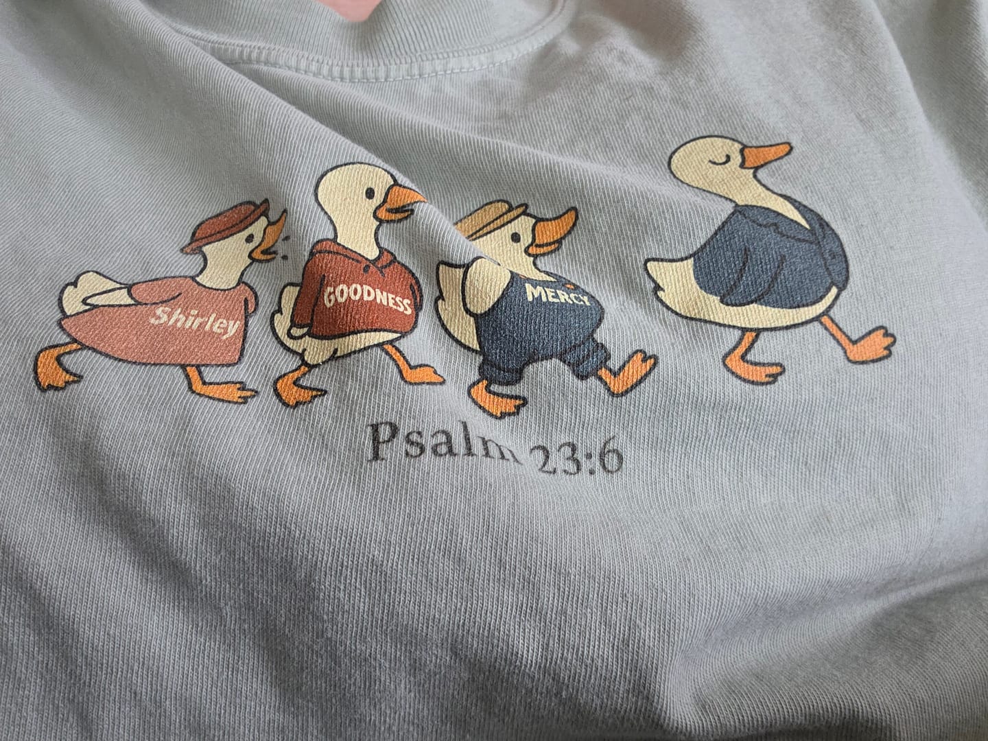 Customer photo review of The Chase T-shirt