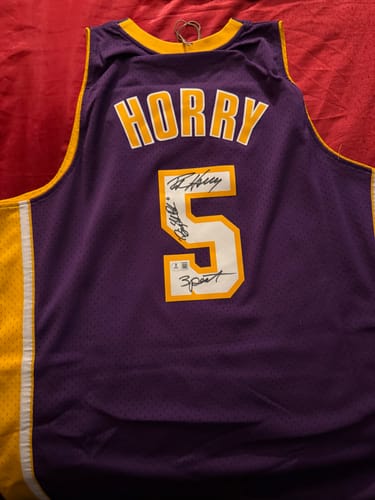 Customer photo review of Robert Horry Autograph Signing