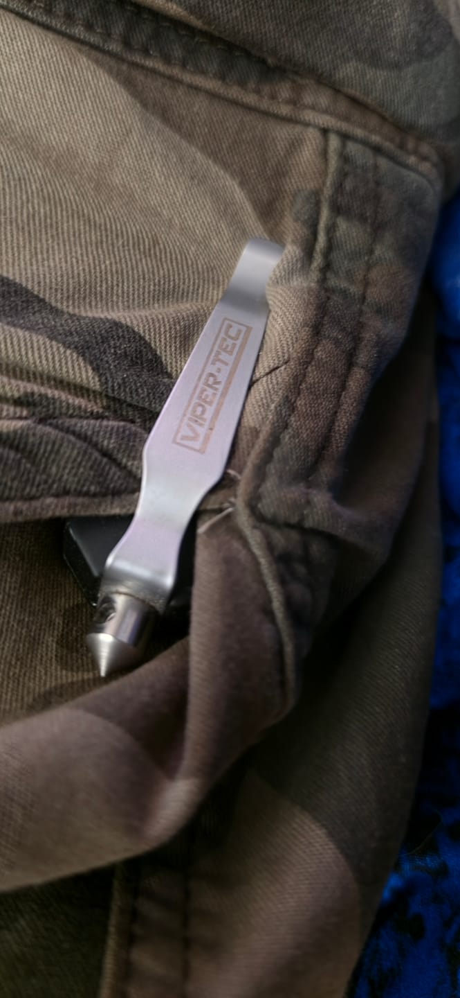 Customer photo review of Black Reaper OTF Knife
