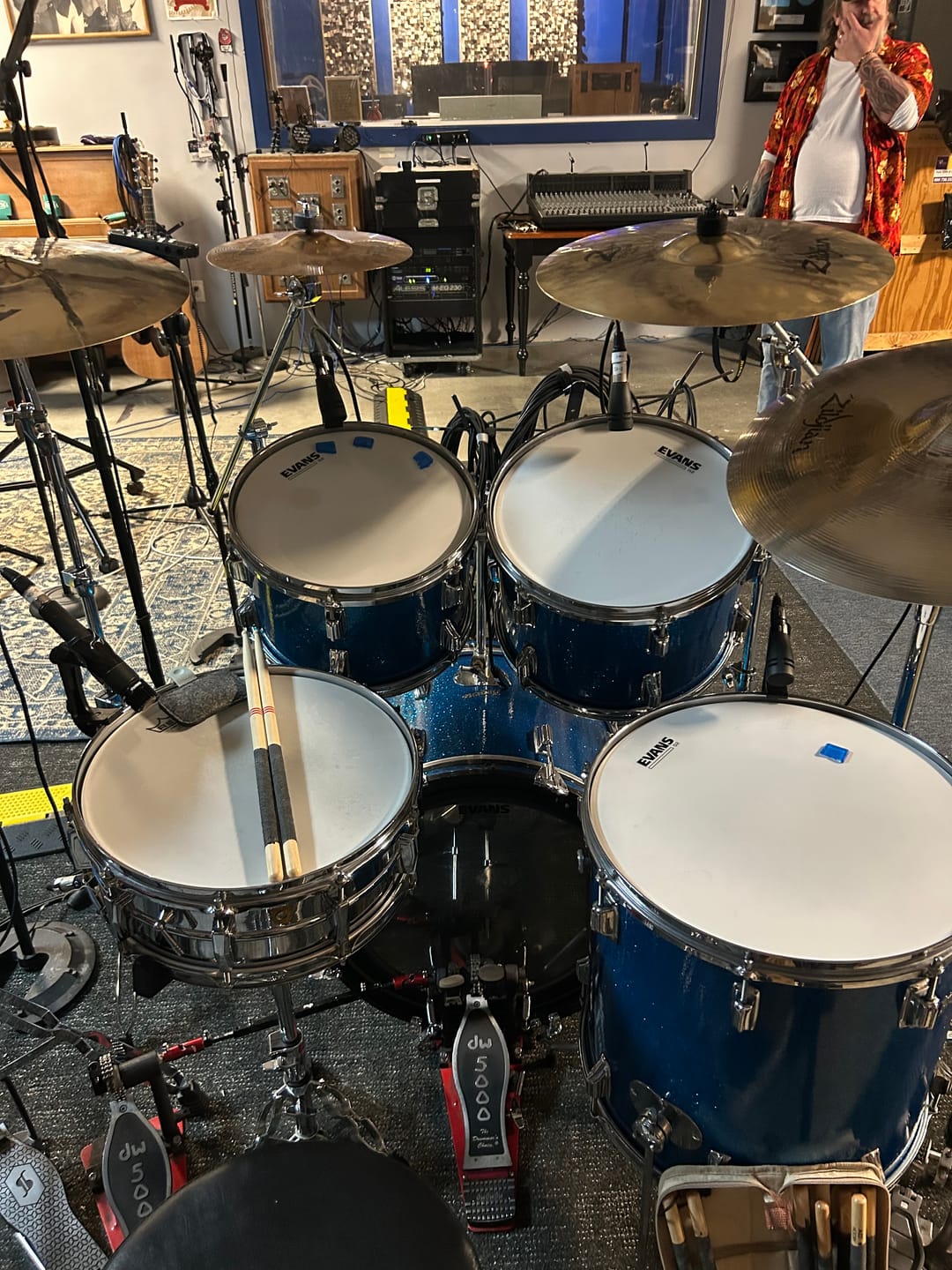 Customer photo review of American Hickory 5A Long Drumsticks