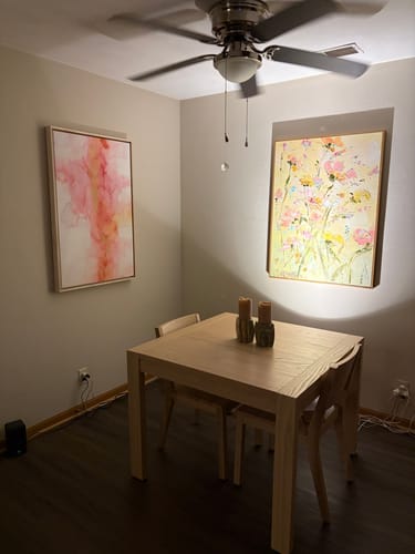 Customer review photo for Colorful Painting #CA011