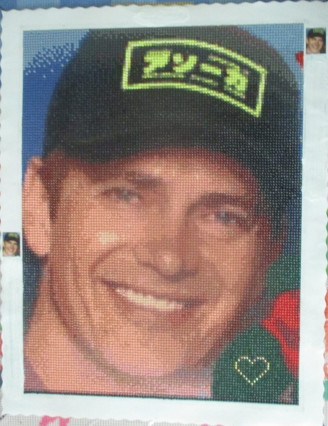 Customer photo review of Custom Diamond Painting Kits - Upload Any Image - Create Your Own