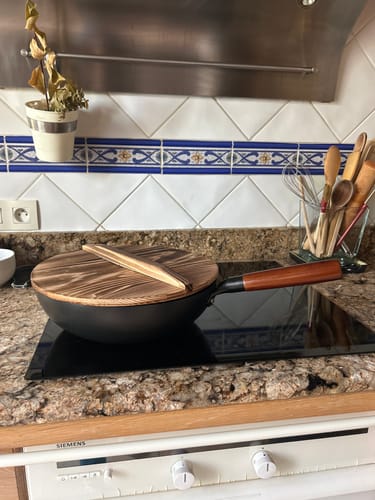 Customer photo review of Coffret Wok Black Edition