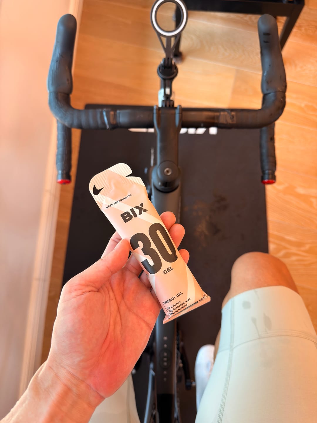 Customer photo review of Bix 30 Gel -  Salted Strawberry