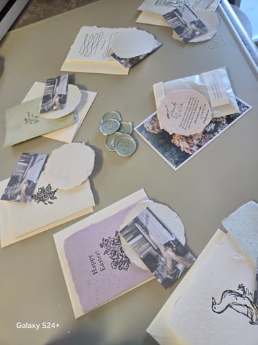 Customer photo review of Monthly Artisan Card Subscription