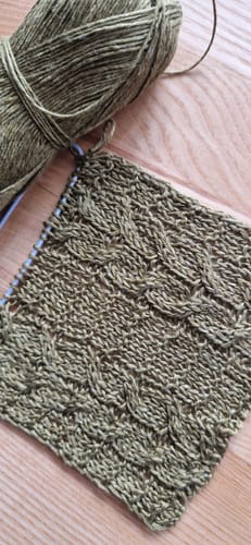 Customer photo review of YarnArt Intense Linen