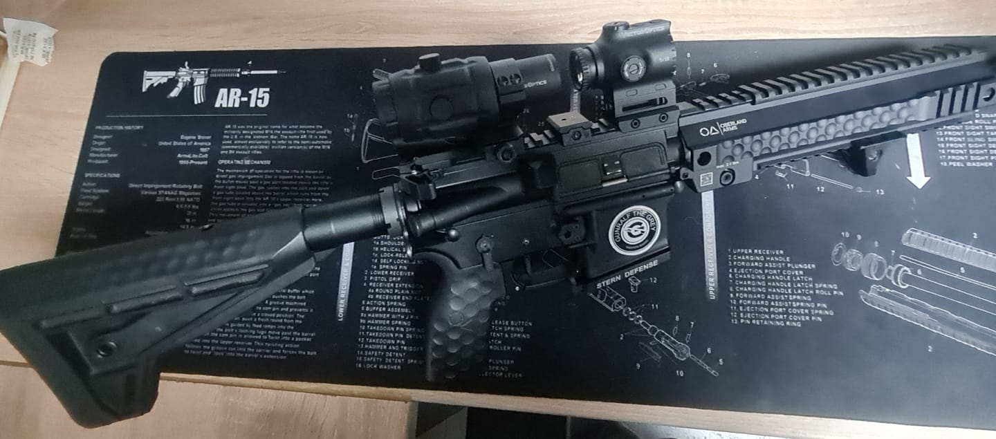 Customer photo review of Vector Optics SCPS-M10 Paragon 1X18 Mini Prism Scope