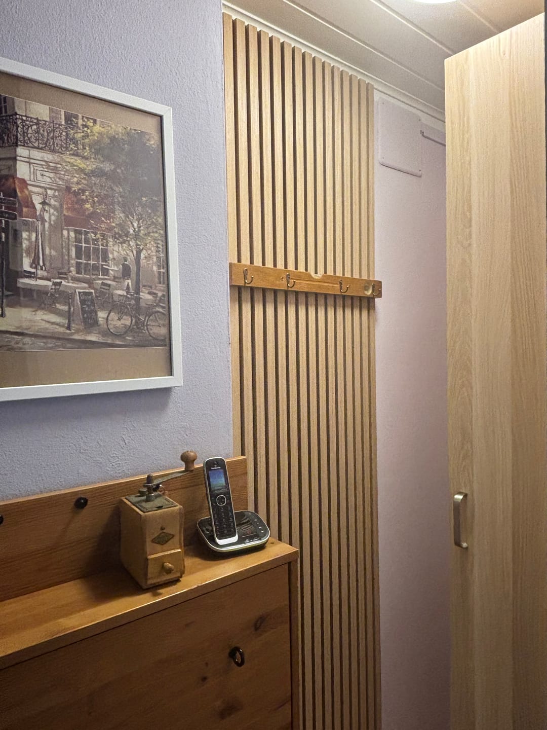 Customer photo review of Akustikpaneele Natürliche Eiche | 240 cm x 60 cm | Dreiseitig Echtholzfurnier