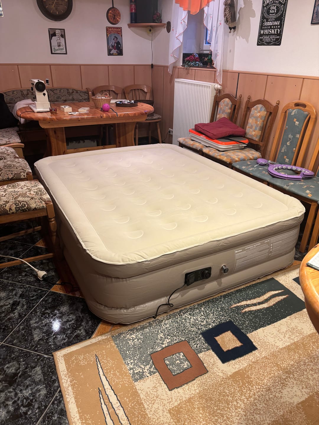 Customer photo review of Luftmatratze selbstaufblasend