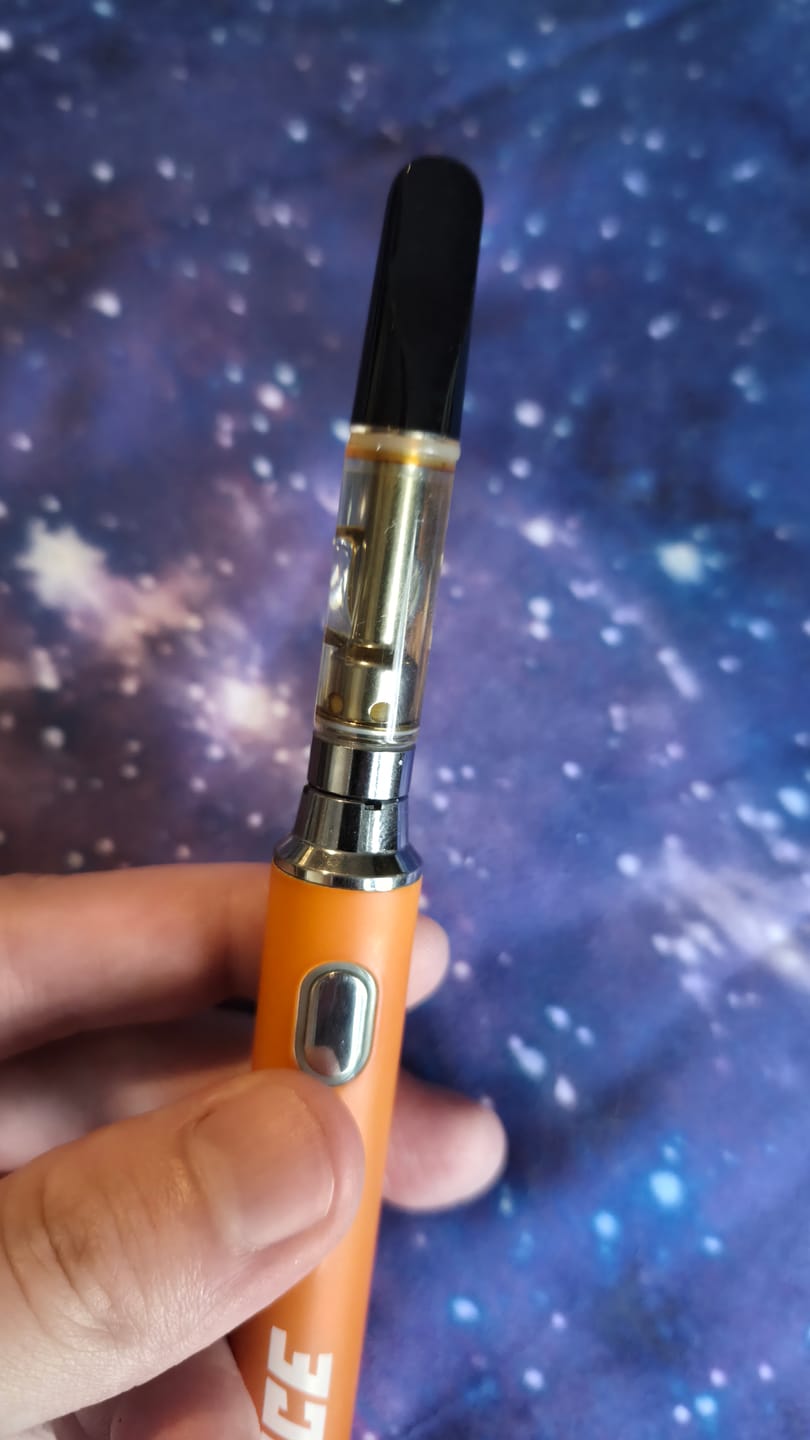 Customer photo review of 1 Gram HHC Full Spectrum Vape Cartridge | Tahoe OG - Indica