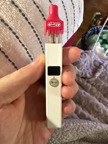 Customer photo review of 3.5g Dozo D9 Smashers THC-A Disposable: Jucy Fruit (Indica)