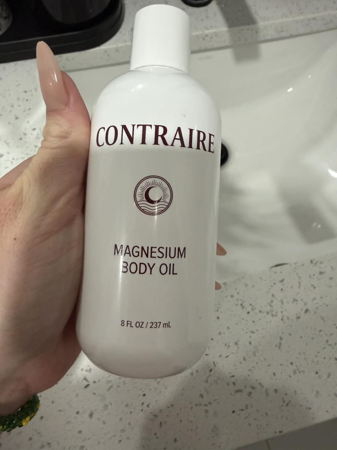 Customer photo review of Magnesium Body Oil
